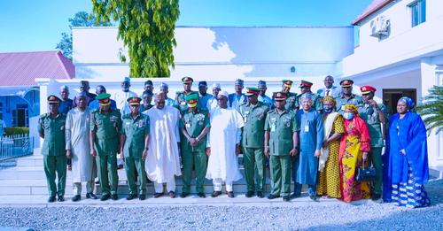 Chief of Army Staff pays courtesy visit to Gov. Sani Bello, reiterates commitment to end insecurity