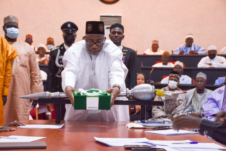 Gov. Bala presents N195 billion for 2022 budget (Pictures)