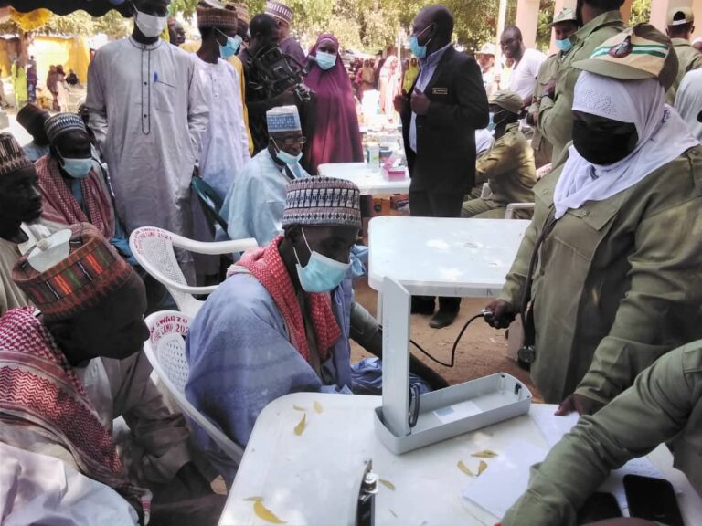 NYSC medical personnel launch health initiative for rural dwellers in Yobe