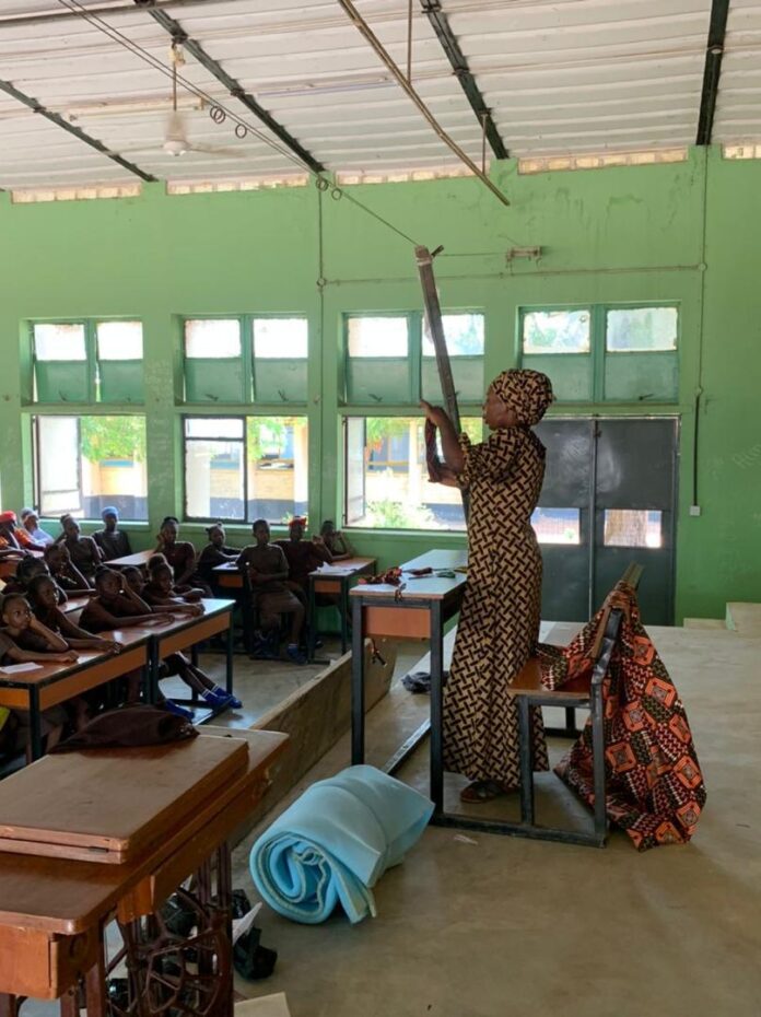 Menstrual Hygiene: Group of American University students embark on community service to educate the girl child (Pictures/Video)