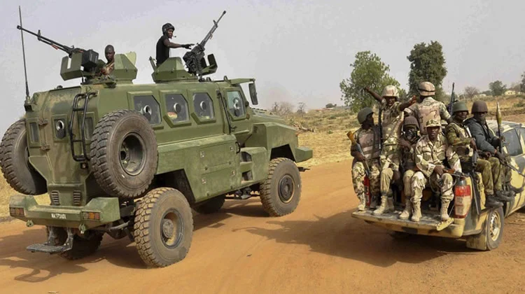 Soldiers in gun battle with Boko Haram terrorists in Borno town, Malam Fatori 