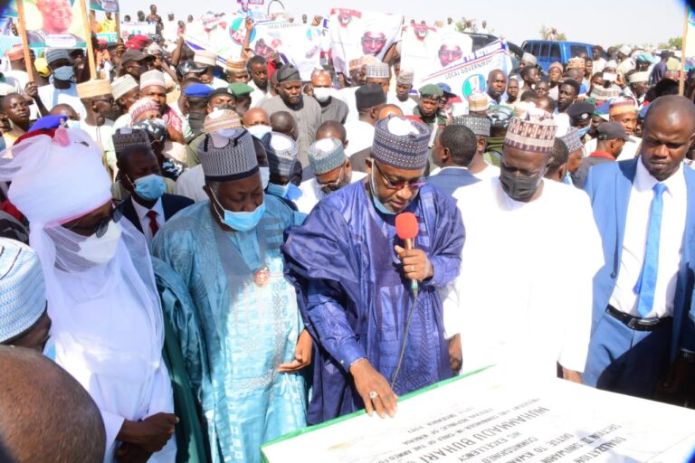 PMB commissions Shuwarin-Azare section of Kano-Maiduguri road, says project symbolises change