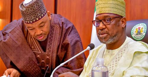 Gov. Sani Bello felicitates with CoS on 45th birthday