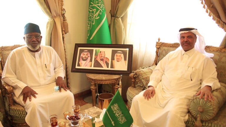 NAHCON Chairman visits Saudi Ambassador for bilateral talks on Hajj operations, flight ban