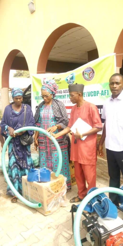 Kogi VCDP begins distribution of irrigation pumps, tube-wells to farmers