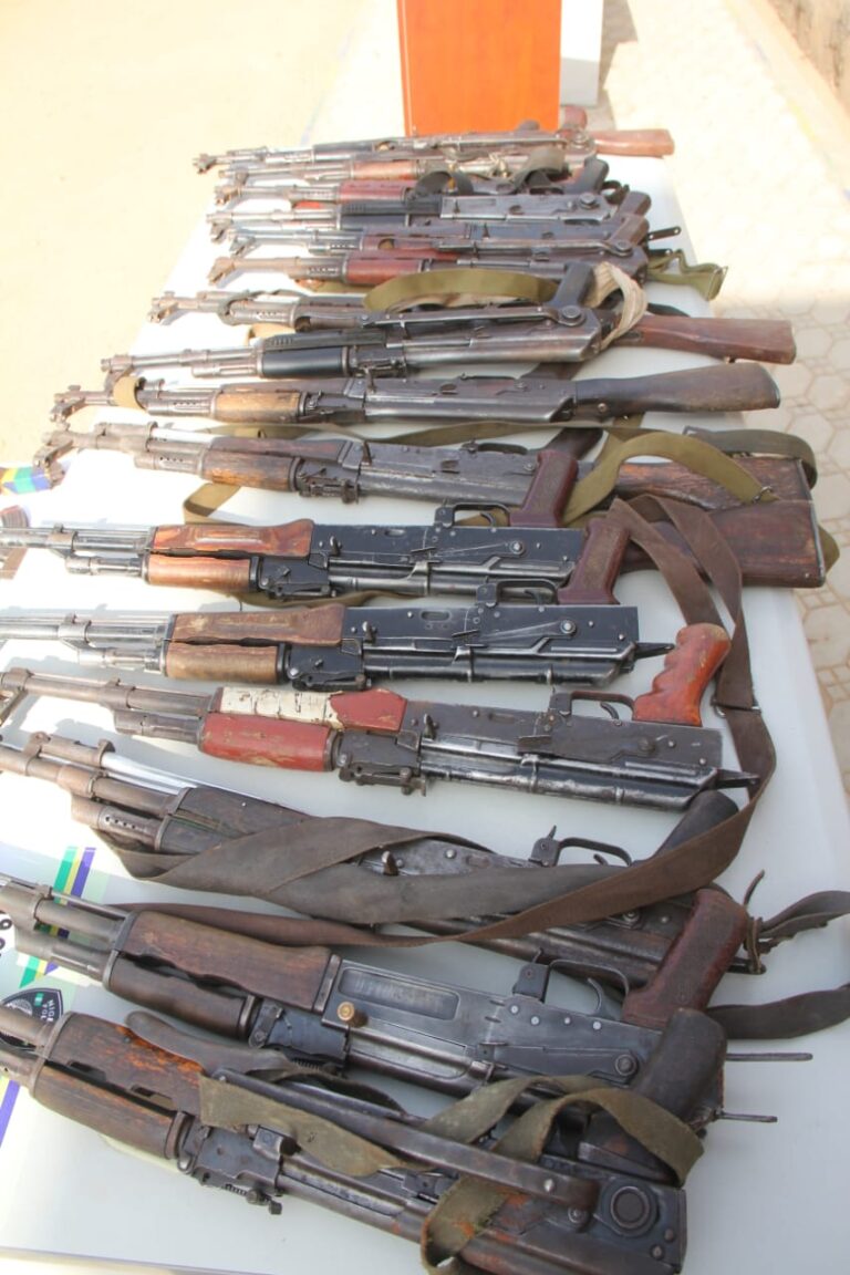 Bauchi Police hand over hundreds of recovered ammunitions, others to weapon control centre (Pictures)