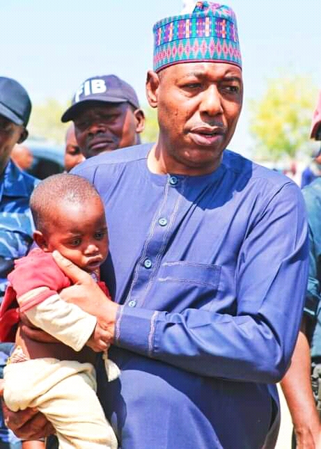 How Zulum and I spent two days with IDPs distributing food, money