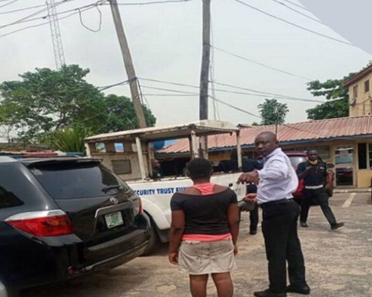 14-year-old nanny arrested in Lagos for strangling baby to death