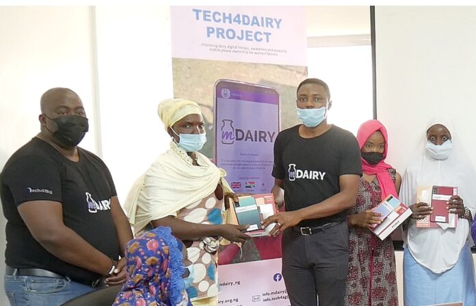 Firm empowers 20 female dairy farmers with smart phones in Oyo