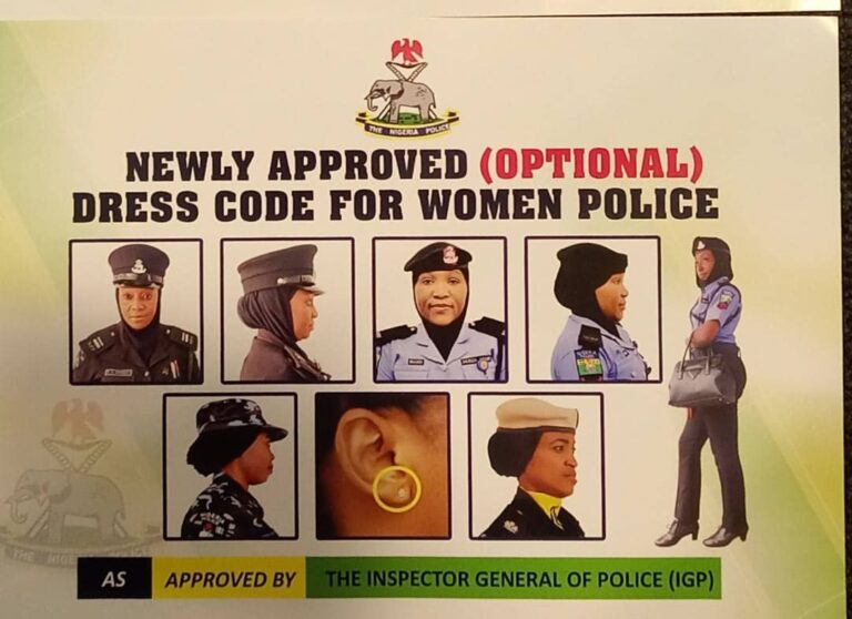 IGP approves new dress code for female officers