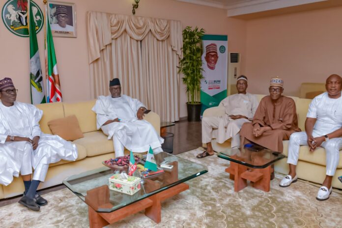 Gov. Bello briefs Buni on APC convention, party affairs