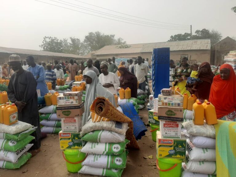 Refugee Commission distributes relief materials to households of IDPs in Bauchi