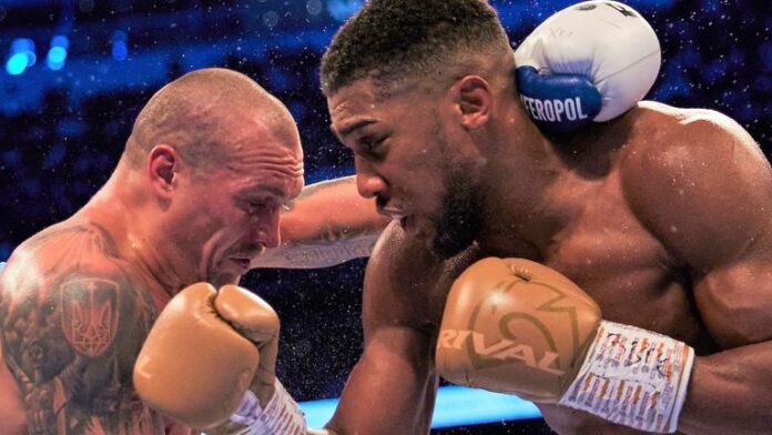 Anthony Joshua’s world heavyweight championship rematch with Oleksan