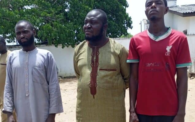 NSCDC parade suspected transformer vandals, phone thief in Kogi