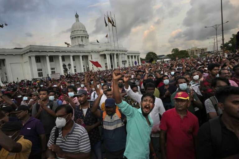 Police in Sri Lanka shoot protester dead, injure 24 others