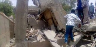 1 Killed, many injured as building collapses in Taraba