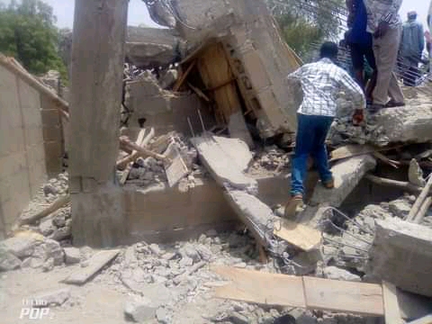 1 Killed, many injured as building collapses in Taraba