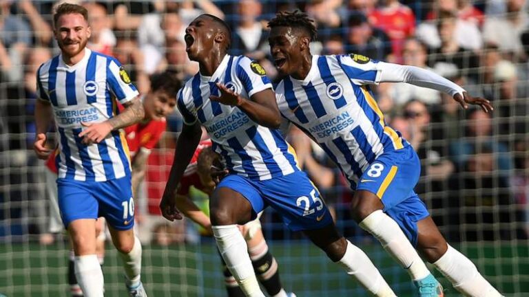 Brighton demolish Man Utd in four-goal thriller