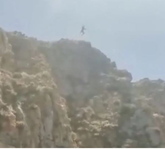 Mother, son watch as father jumps off cliff to death