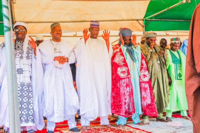 Eid-el-Fitr: Gov. Sule felicitates with Muslims, urges sustenance of virtues of Ramadan (Photos)