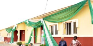 FGN commissions housing estate for civil servants in Gombe