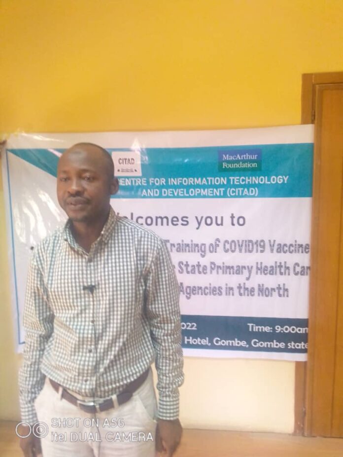 CITAD trains COVID-19 vaccine managers on quality data collection