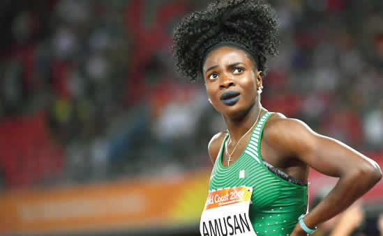 Amusan misses gold record in Lausanne Diamond League