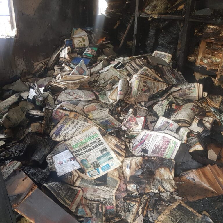 Fire razes Gombe correspondents’ chapel office, state library store