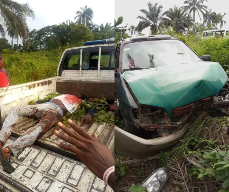 Armed men kill driver, abduct 8 passengers in Rivers (Photos & Video)