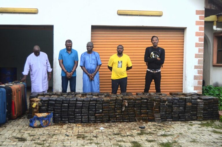 NDLEA operatives burst cocaine warehouse, seizes N193bn worth of crack cocaine in Lagos