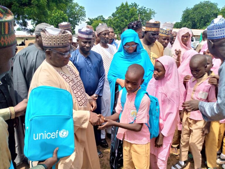 Adamawa gov’t, UNICEF distribute learning materials to 180, 000 pupils