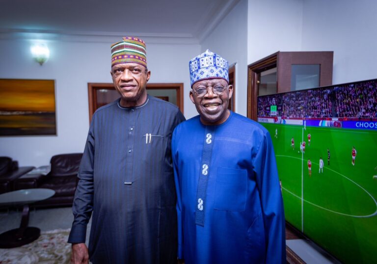 Senator Gaidam meets Tinubu to discuss campaign strategy