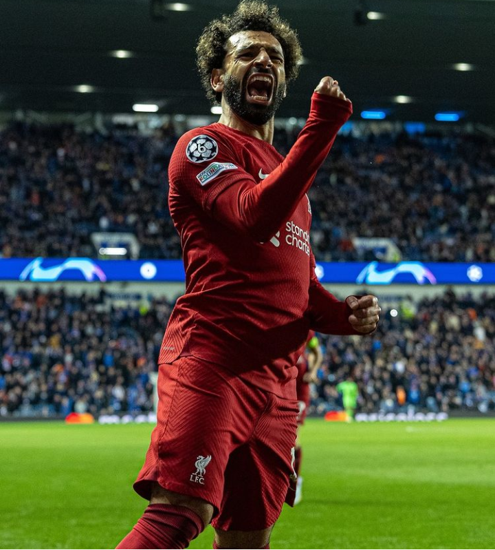 Salah’s six-minute treble inspires Liverpool at Ibrox