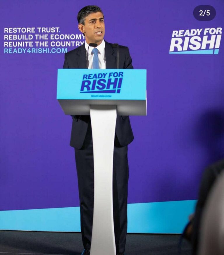 Rishi Sunak becomes first ever British Asian PM