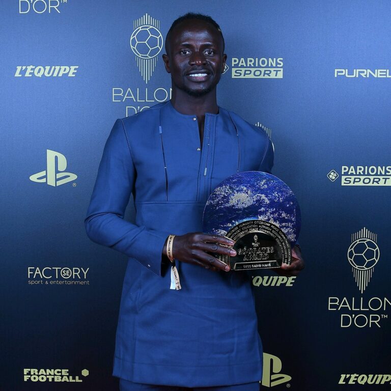 CAF celebrates Mané as 1st Socrates Ballon d’Or award winner