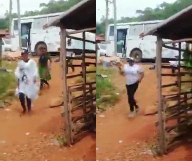 APC supporters scamper for safety as swarm of bees scatter rally in Kogi (Video)