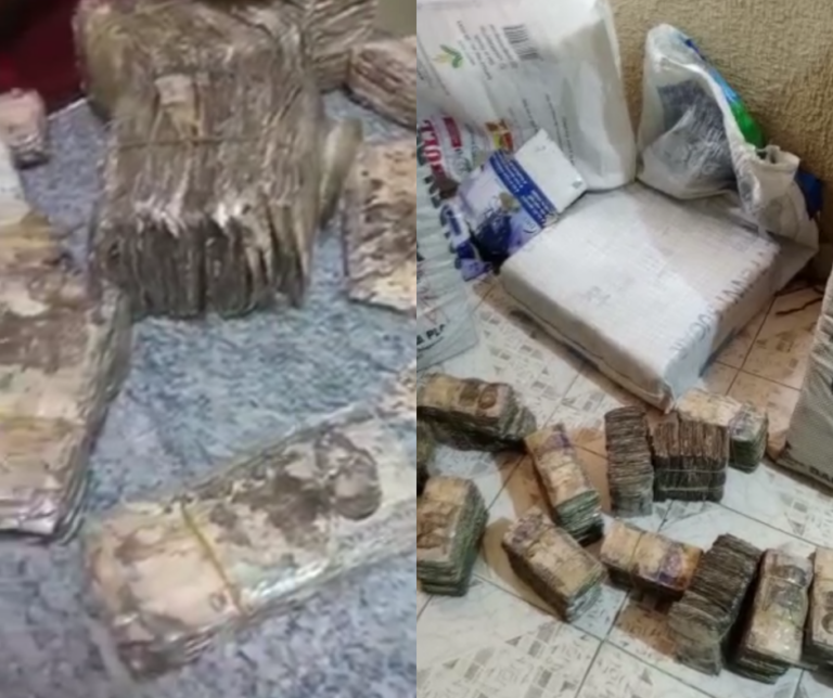 Stash of damaged Naira notes found in refuse sites (Video)