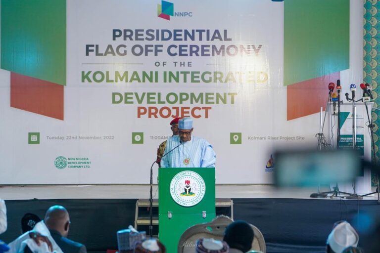 Buhari flags off 1st oil drilling in Northern Nigeria