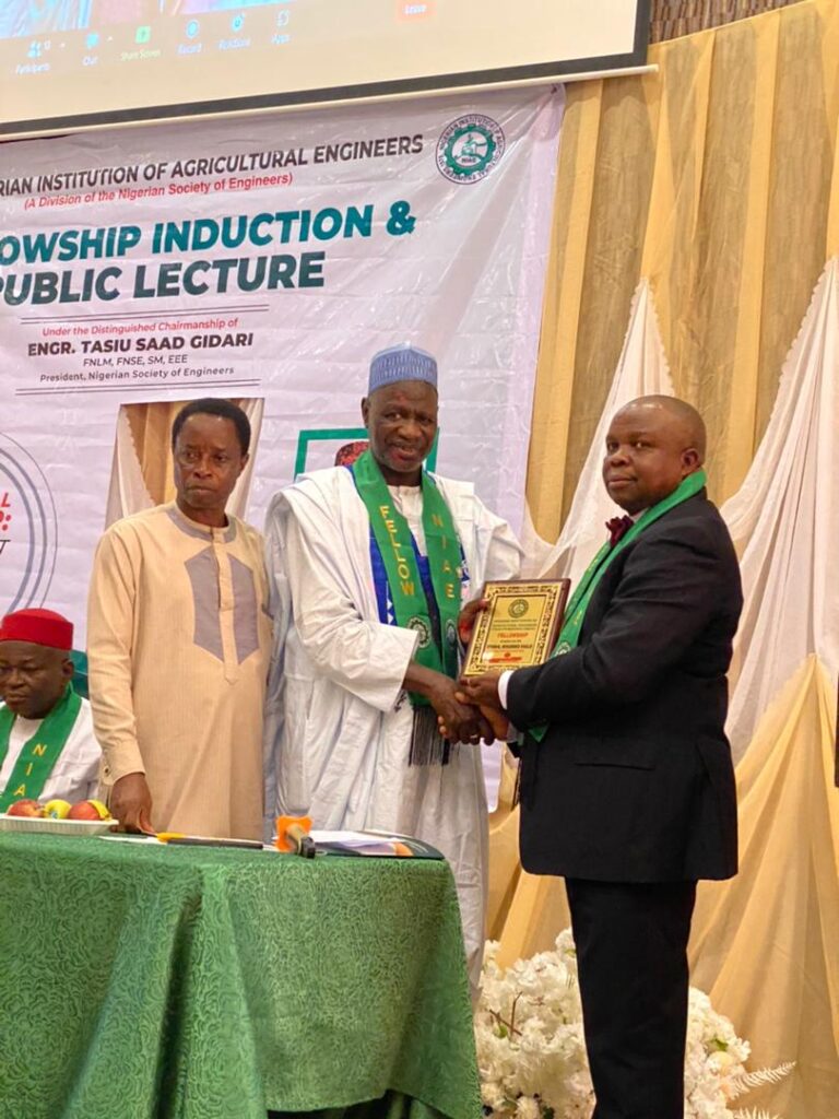 Neptune Prime’s editorial board chair, Prof. M.K Othman, inducted into NIAE Fellowship (Photos) 