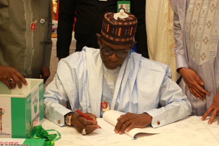 Gov. Buni signs N163.5 billion 2023 finance, appropriation bill into law