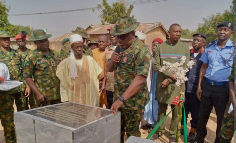 Presidential Guards Brigade provide motorized borehole, medical outreach to Kuje communities