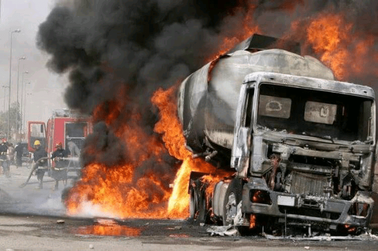 Fire guts five petrol tankers in Kano 