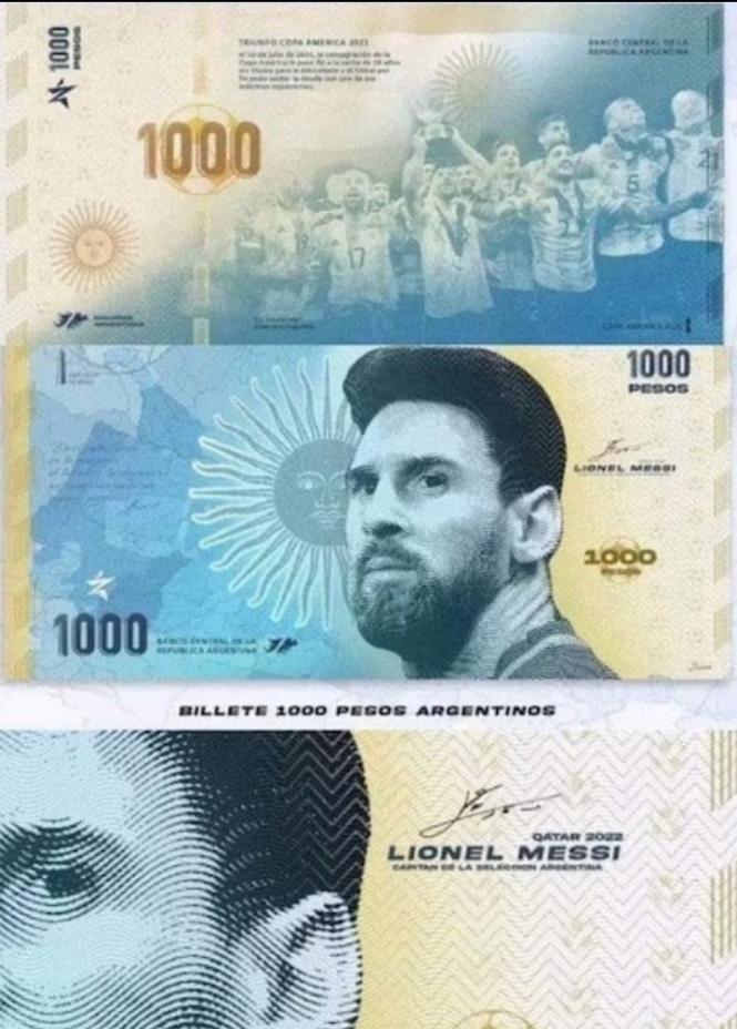 Argentina considers using Messi’s face on new currency 