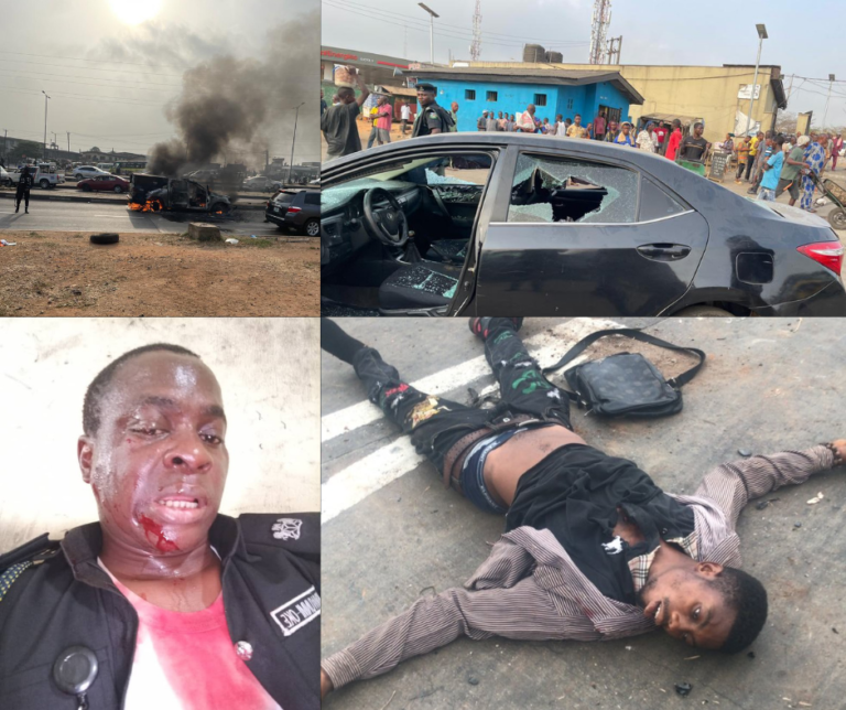 Police confirm one dead, make arrests as Yoruba Nation agitators protest (Photos)