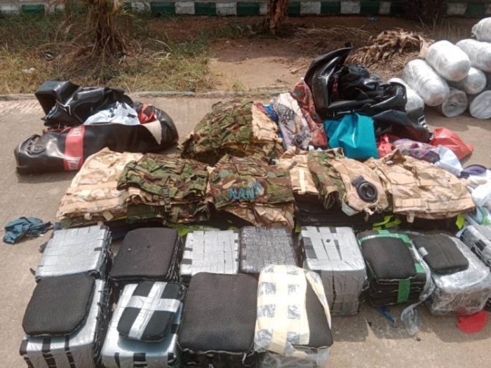 Customs intercepts N13.8 billion worth of hard drugs, military wares at Lagos airport