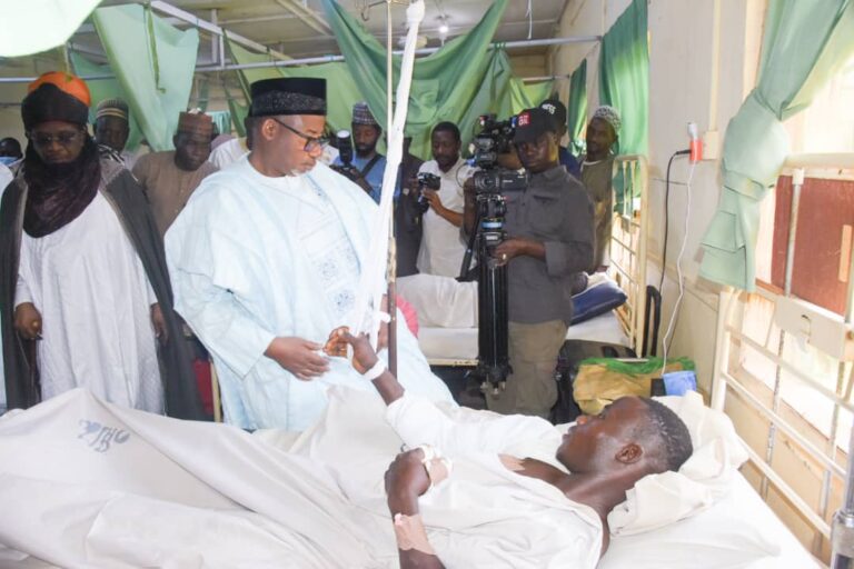 Gov. Bala visits victims as new naira notes seeking gunmen attack POS operator, injure 3 in Bauchi