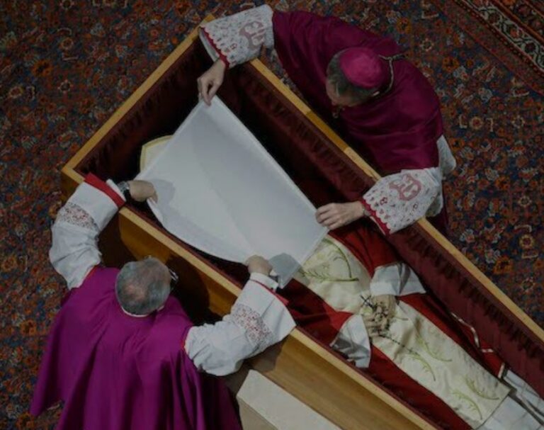 Former Pope Benedict XVI laid to rest