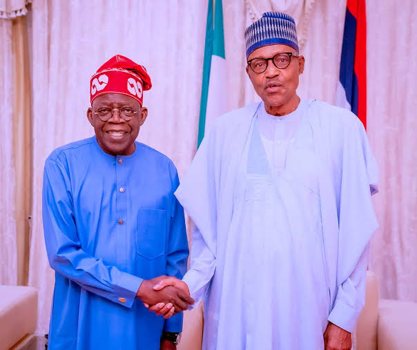 General Election: Tinubu meets President Buhari in Abuja