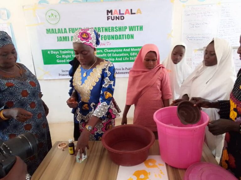 Foundations train 70 girls on hygiene, life skills in Adamawa