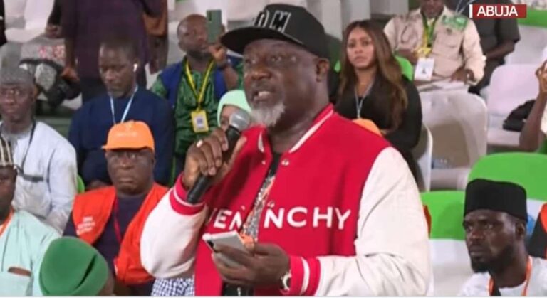 Melaye disrupt INEC’s collation process over alleged election rigging